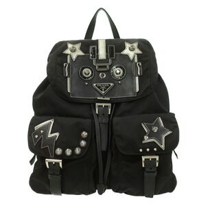 Prada Re Backpack Rucksack Black Daypack
